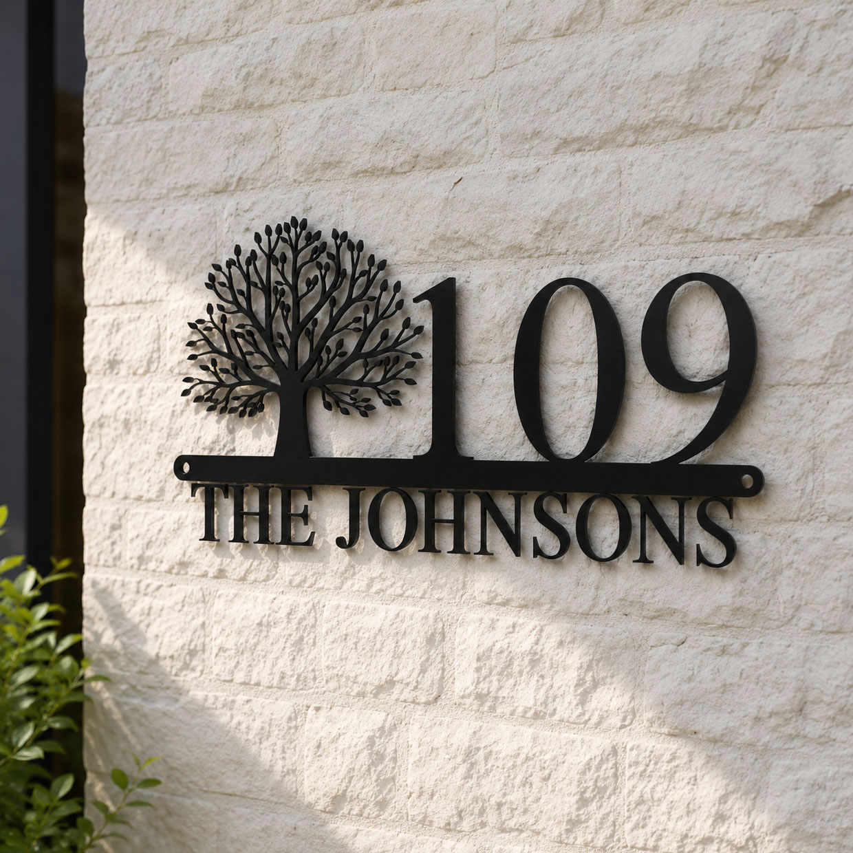 Custom Acrylic House Sign
